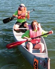 A boat after the race